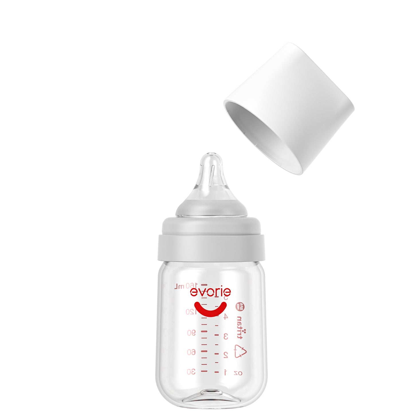 Tritan Wide-neck Baby Milk Feeding Bottle 160mL/5oz, Daisy